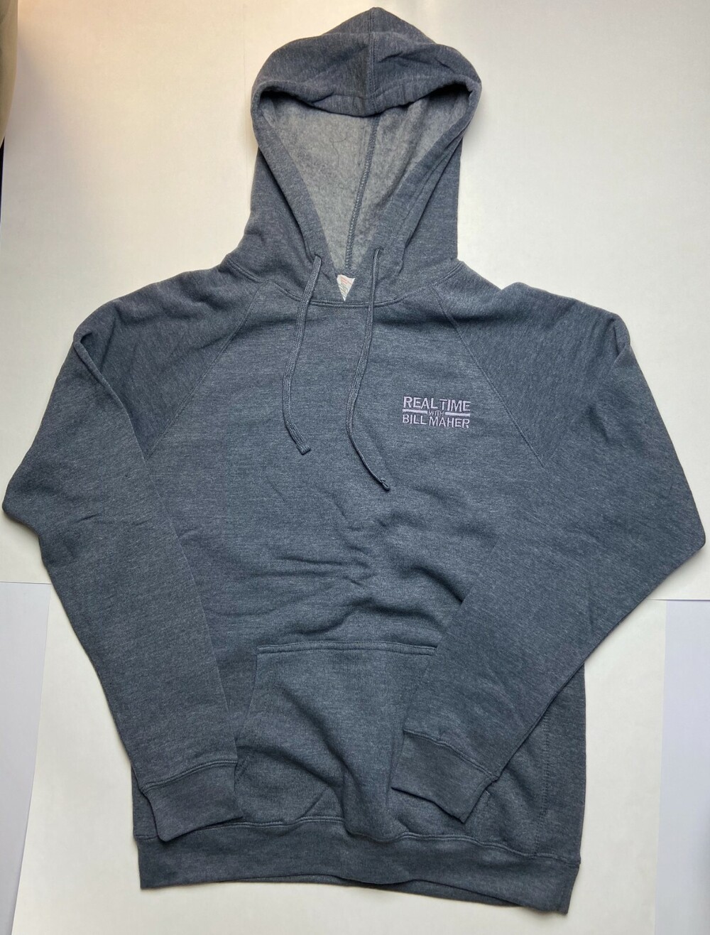 REAL TIME With Bill Maher Hooded Sweatshirt Gray XL Free Shipping